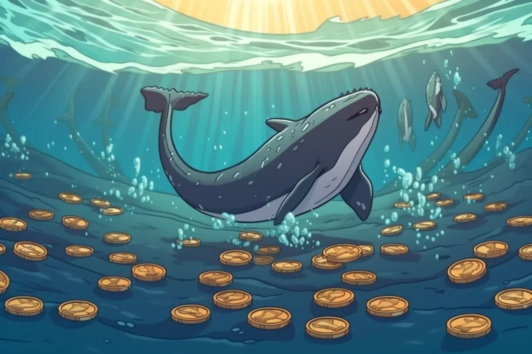 whale pasokan bitcoin