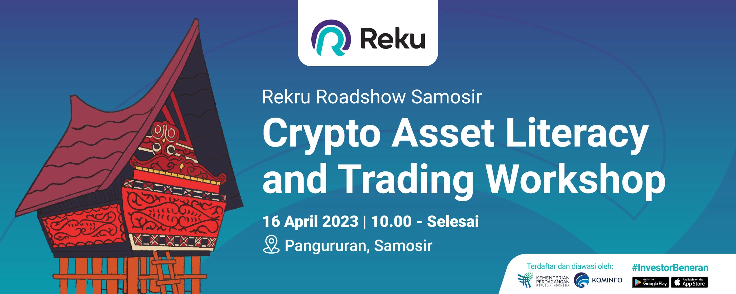 Bursa Kripto Reku Akan Gelar Roadshow Literasi Kripto Ke Samosir ...