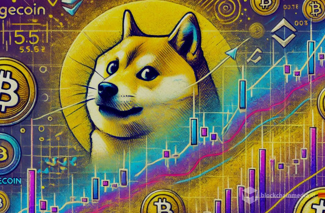 Harga dogecoin naik 15 persen dalam sepekan terakhir, berhasil tembus titik resistance