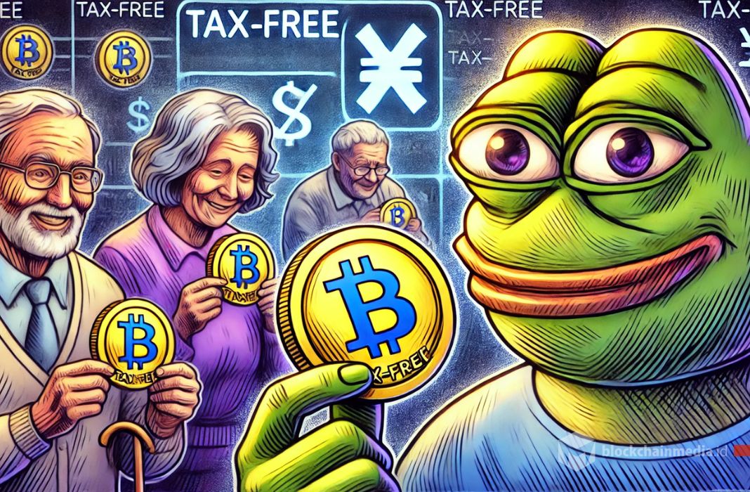 memecoin pepe tawarkan pajak yang ringan untuk investasi kripto