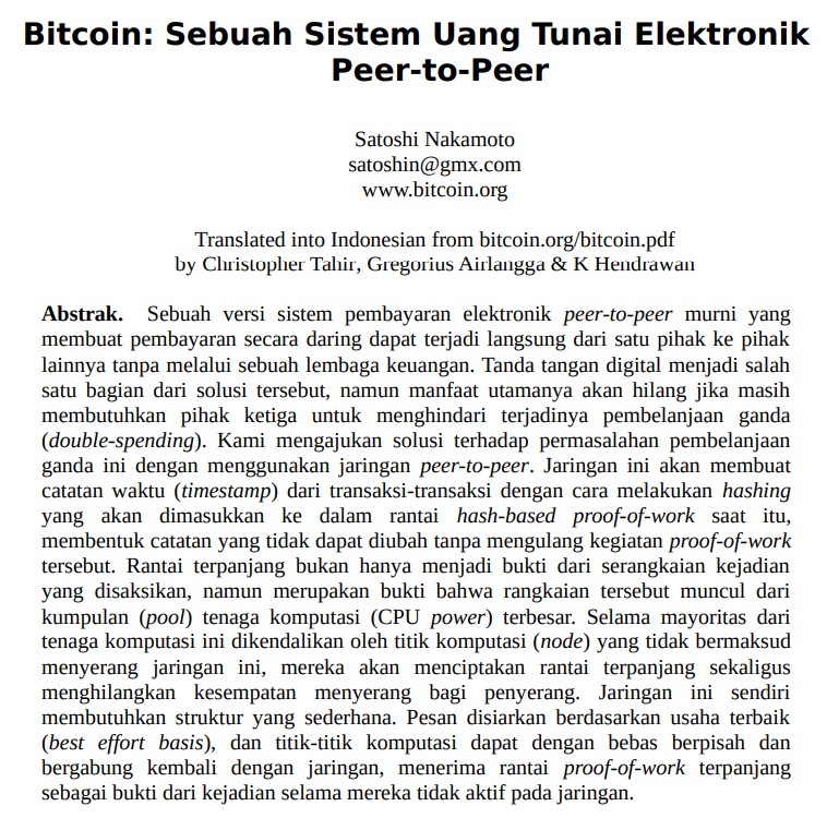 Whitepaper Bitcoin