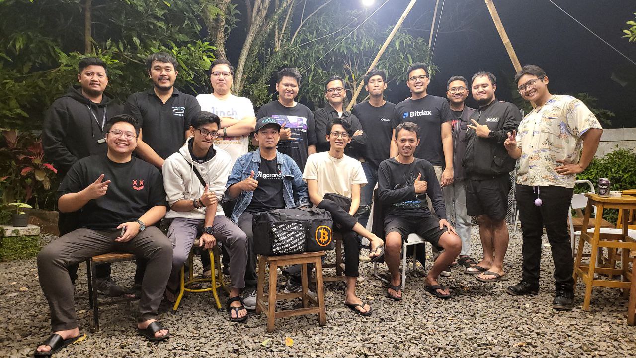 Acara CoinEx Indonesia di Yogyakarta.