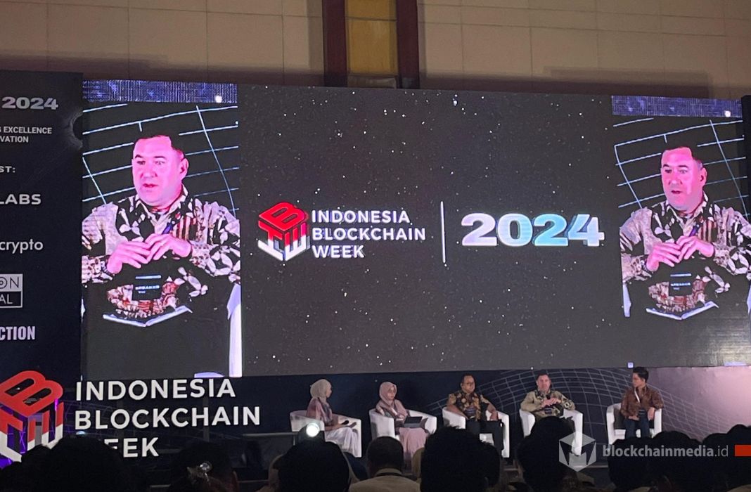 Robert F. Lafferty, FBI pada acara indonesia blockchain week 2024