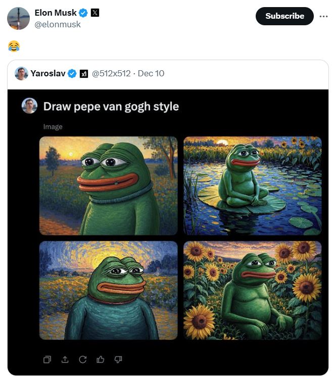 Pepe the Frog Van Gogh