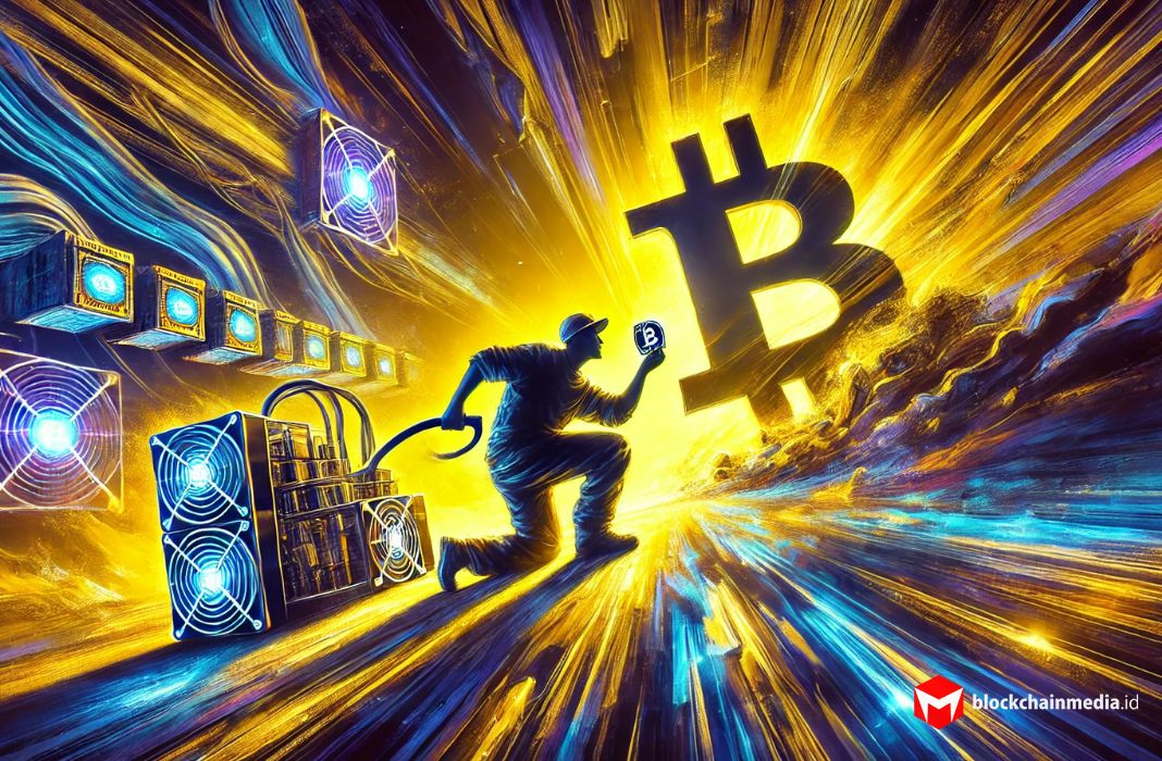 Bitcoin Miner Menambang Secara Mandiri