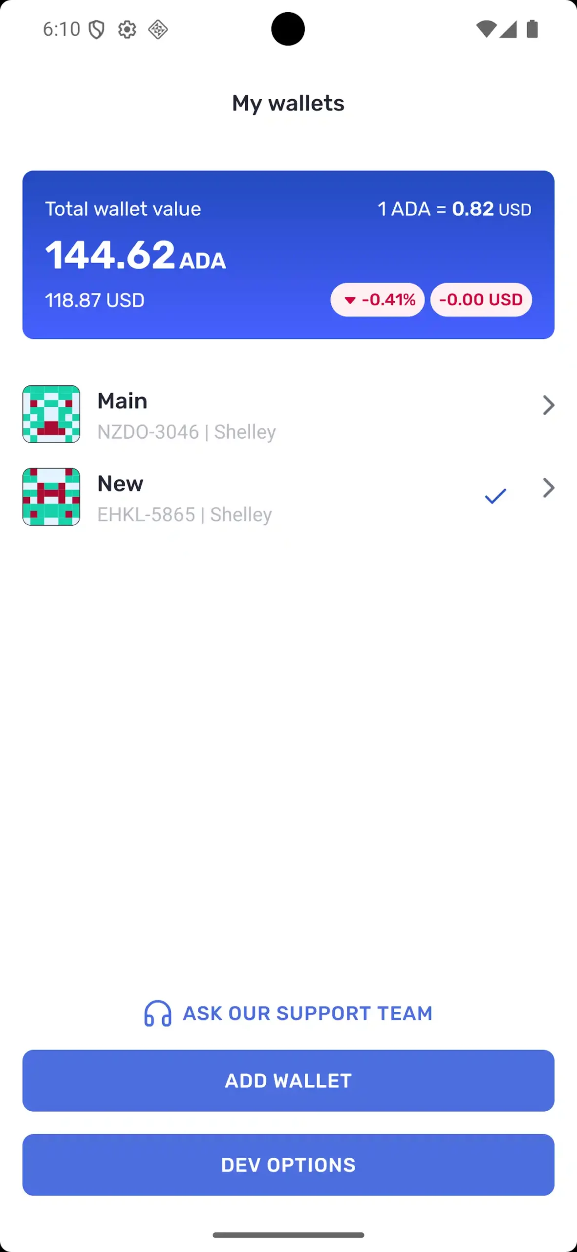 Crypto wallet terbaik, Yoroi Wallet