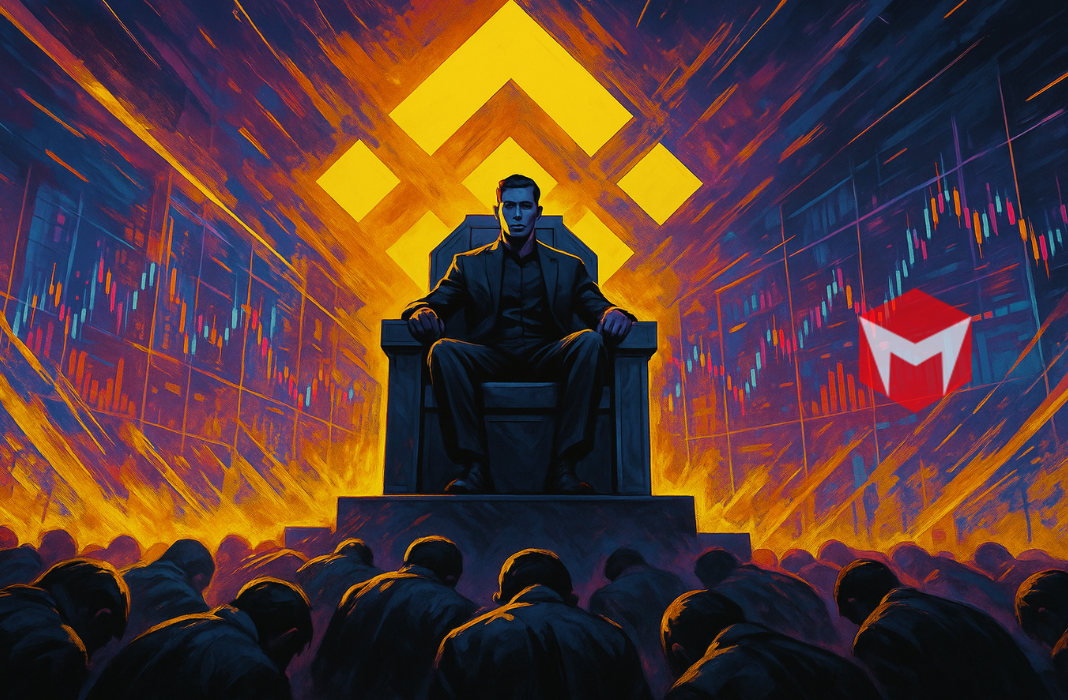 binance dominasi pangsa pasar CEX