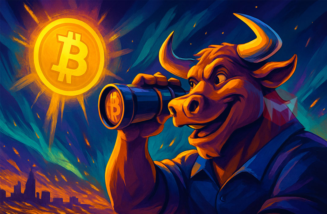 ilustrasi proyeksi harga bitcoin 2025