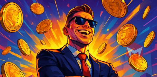 trader trump crypto cuan besar