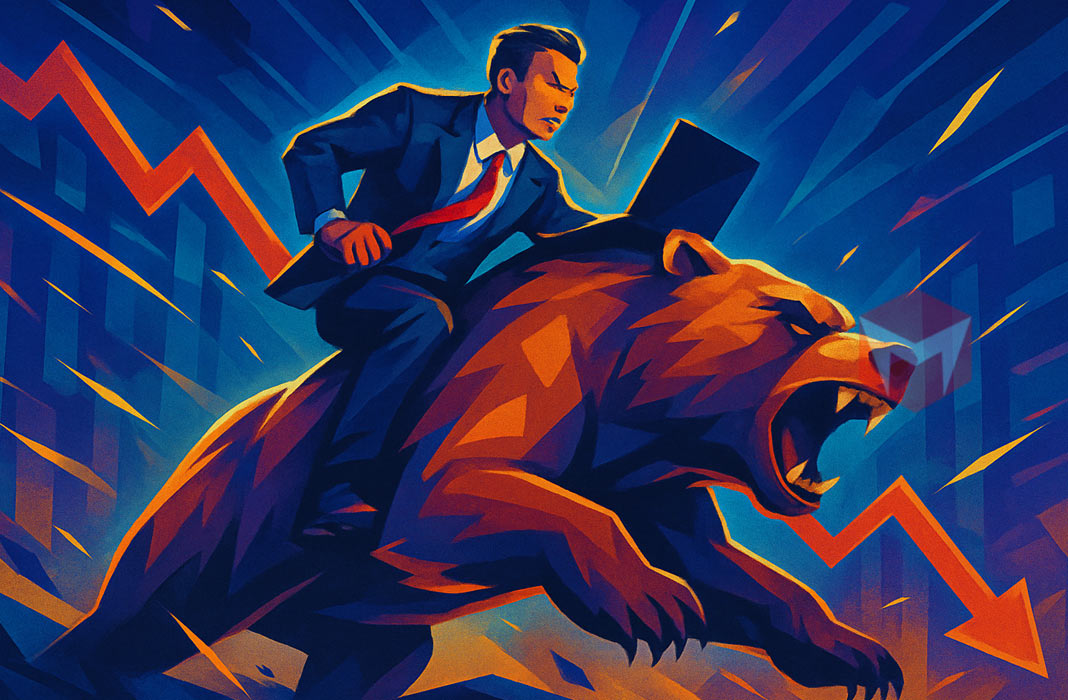 ilustrasi pasar kripto terkreksi