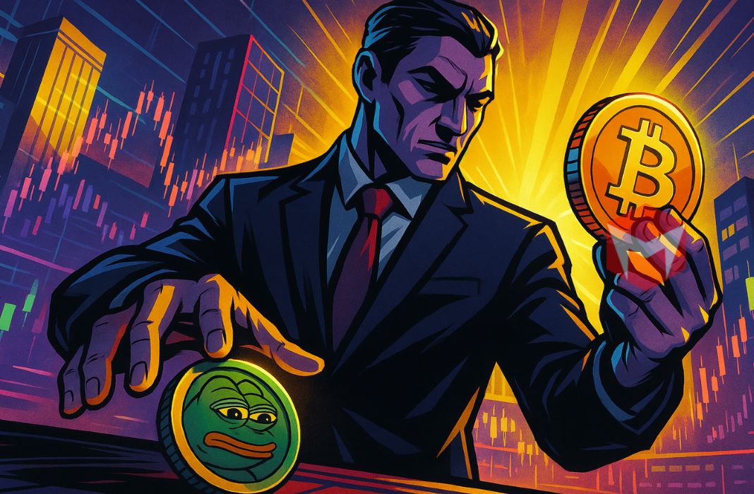 whale trader tinggalkan pepe dan pilih bitcoin