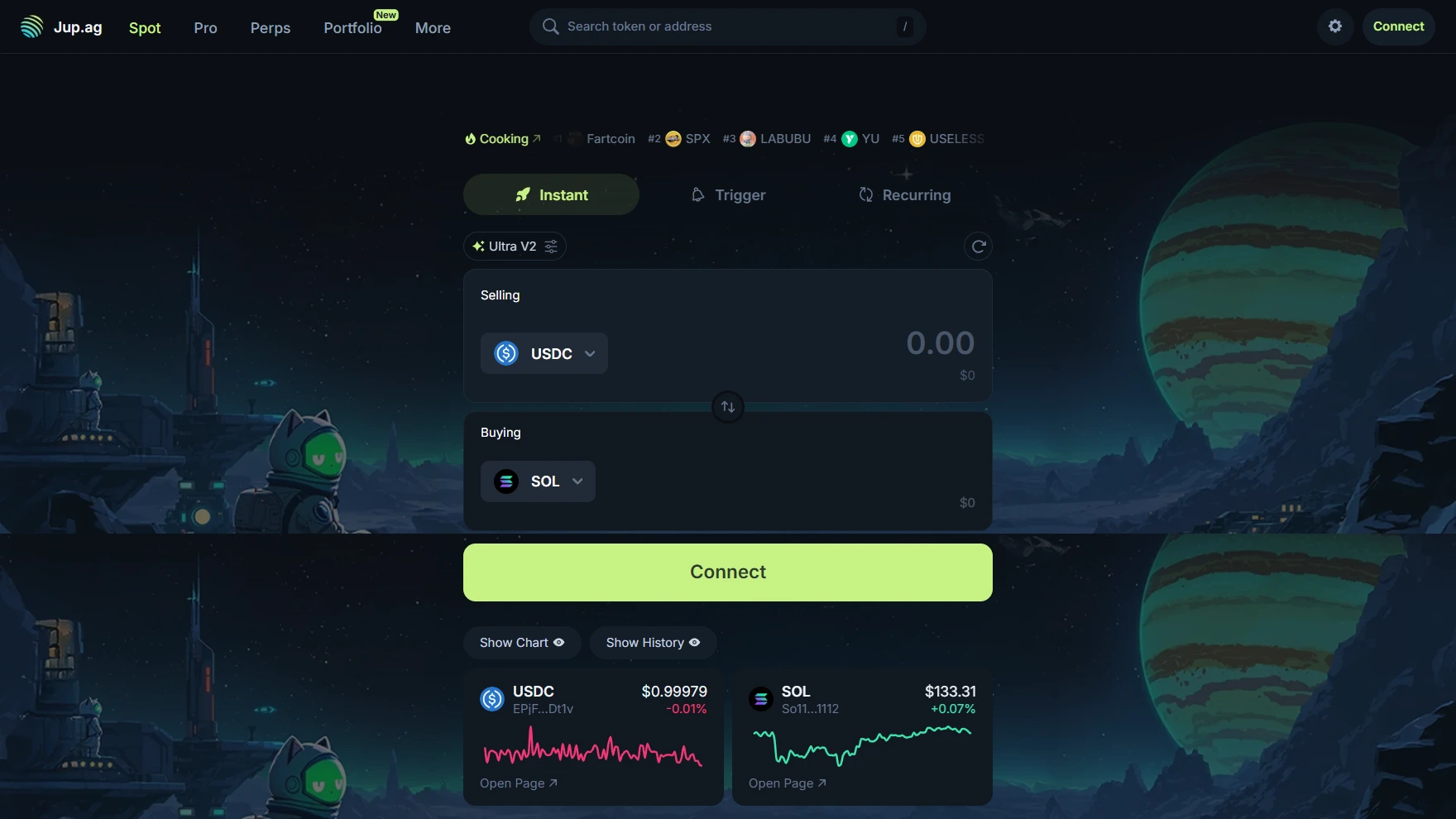 DEX crypto terbaik, Jupiter Exchange