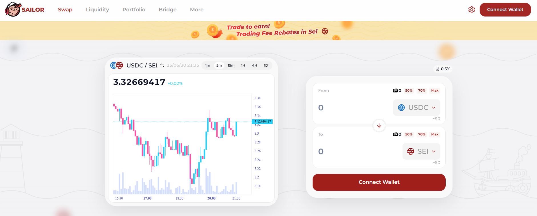 Sailor Finance DEX