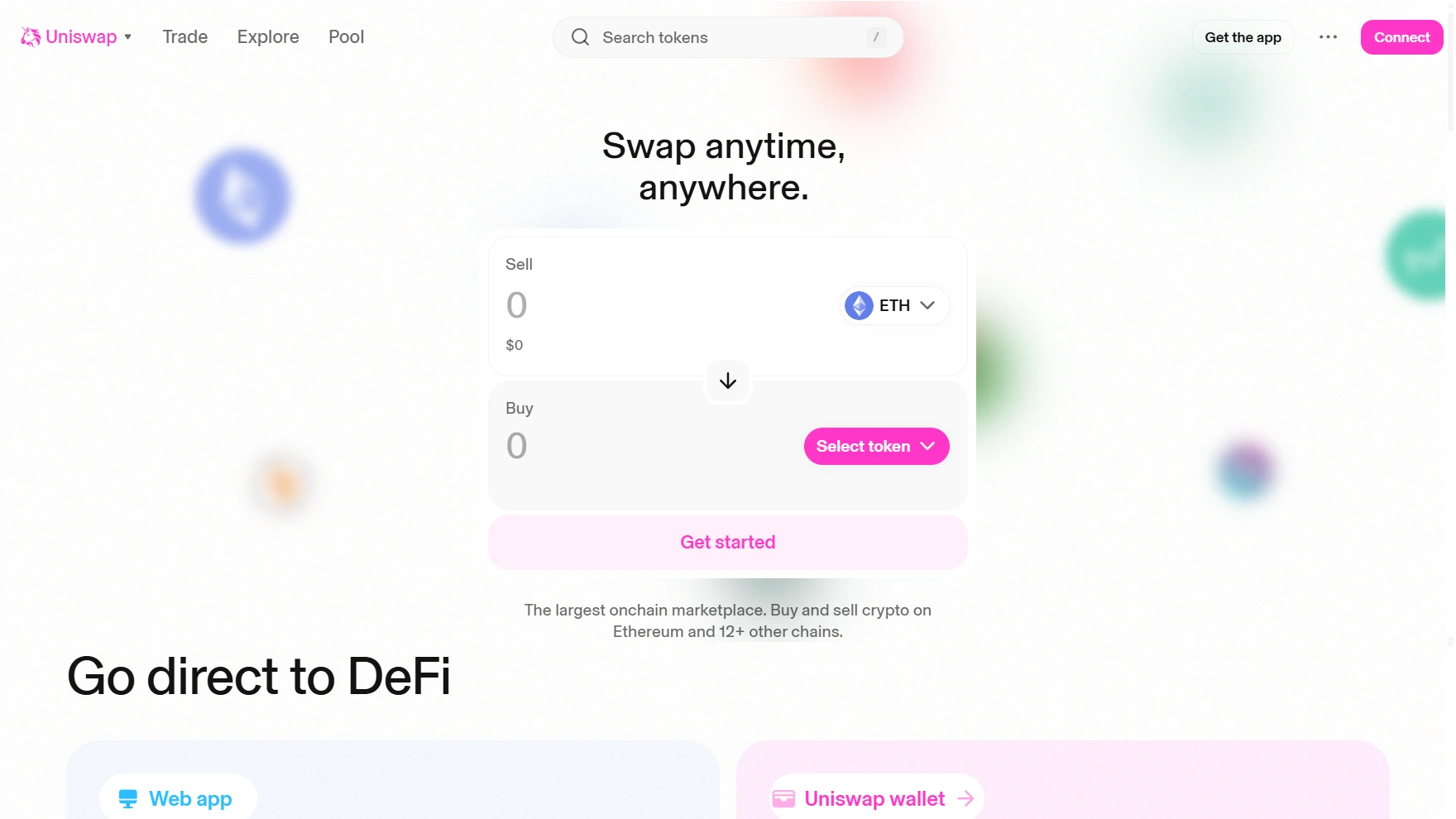 DEX crypto terbaik, Uniswap