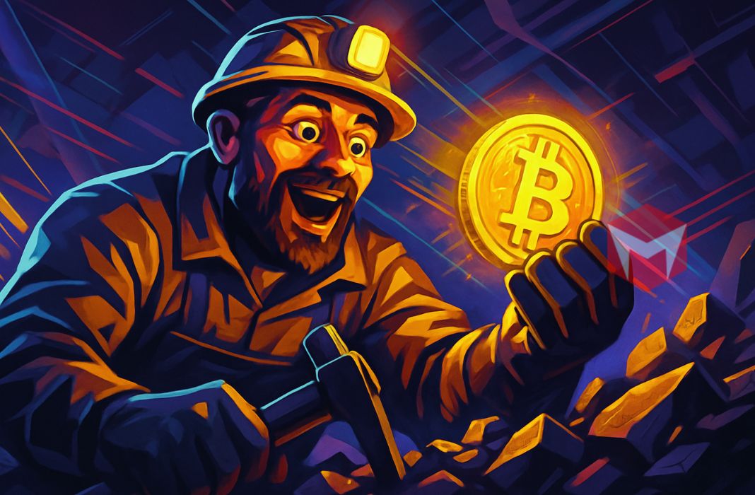 bitcoin miner tambang blok sendirian