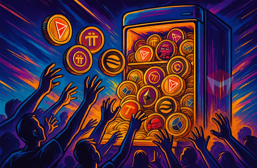 ilustrasi crypto pilihan 2025 tron trx, pi network