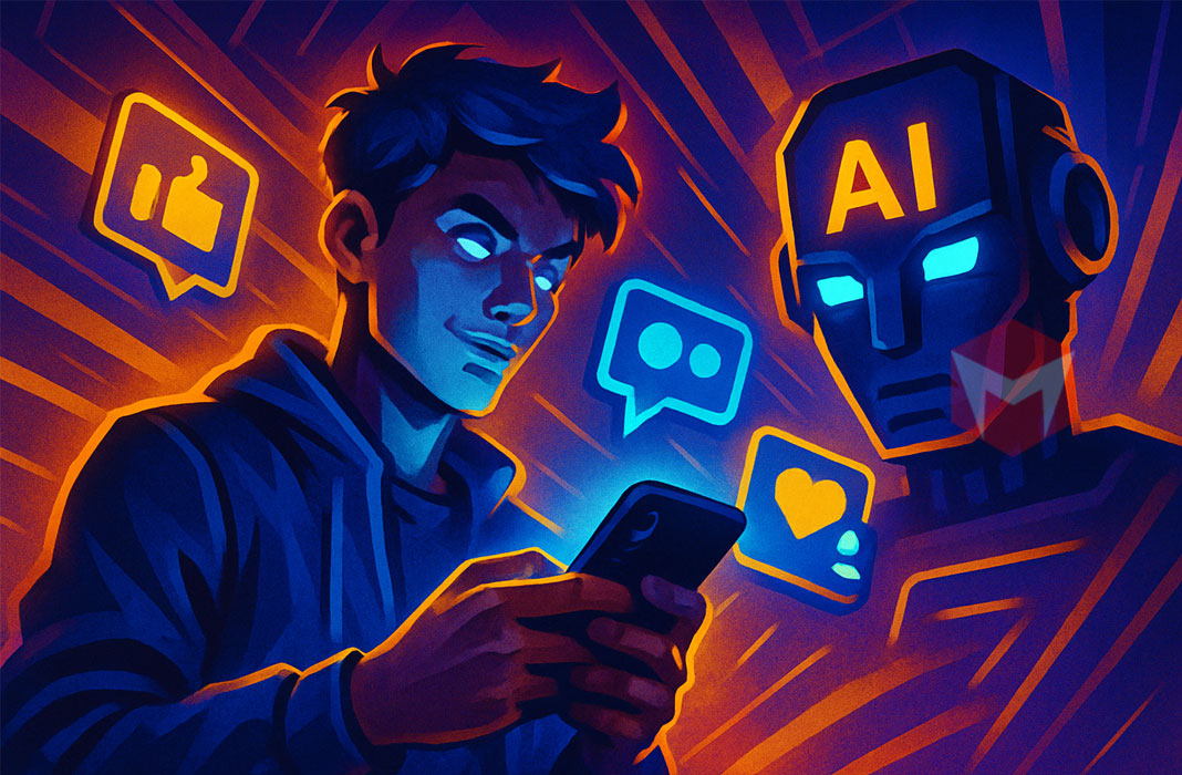 ilustrasi AI crypto 2025