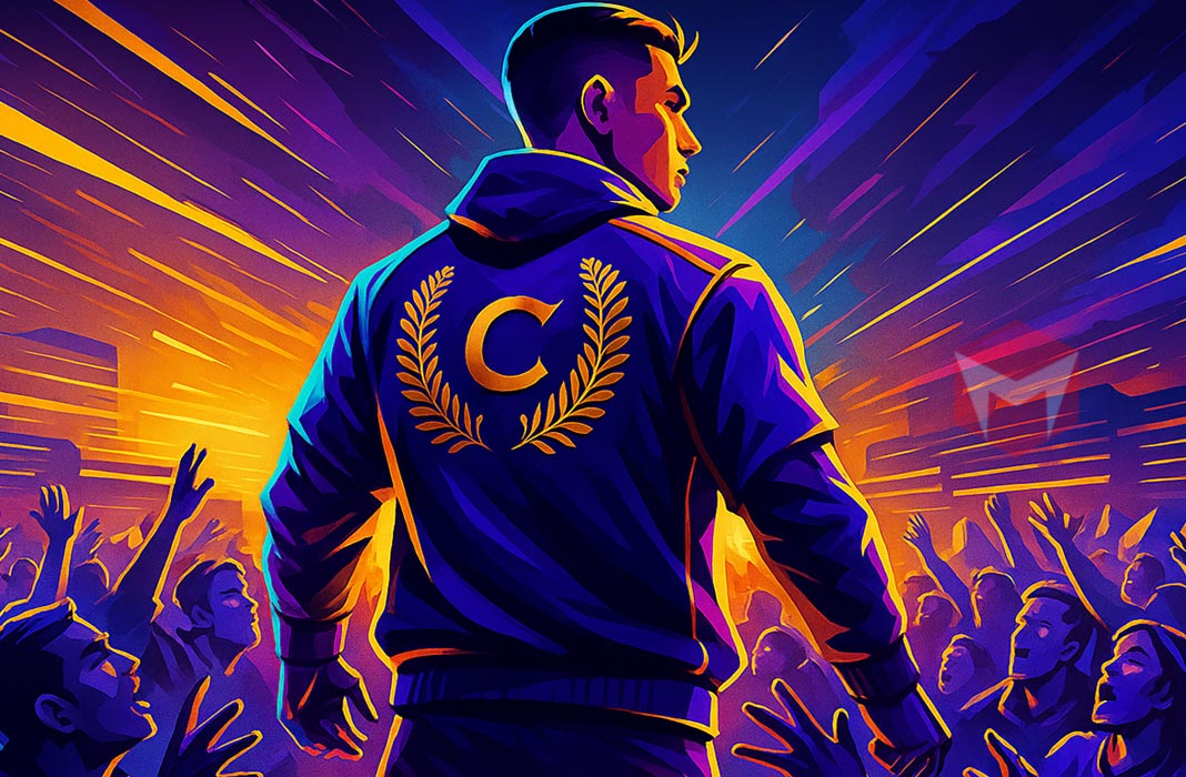 ilustrasi token kripto di sektor e-sport