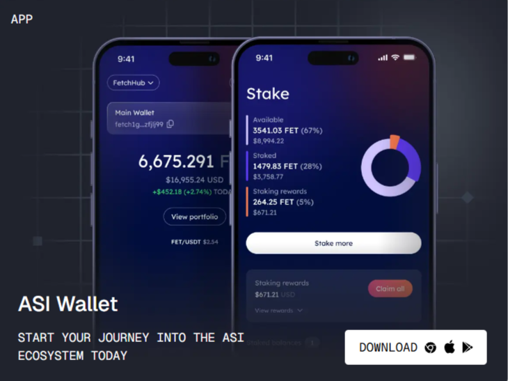 Proyek Fetch AI, ASI Wallet