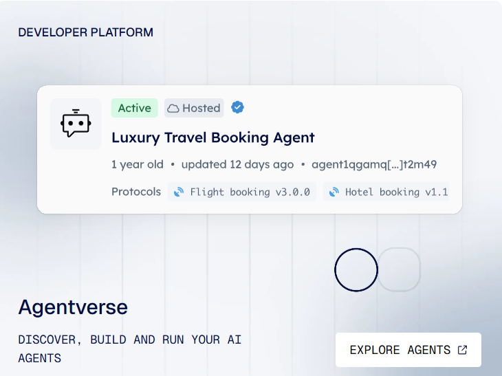 Proyek Fetch AI, Agentverse