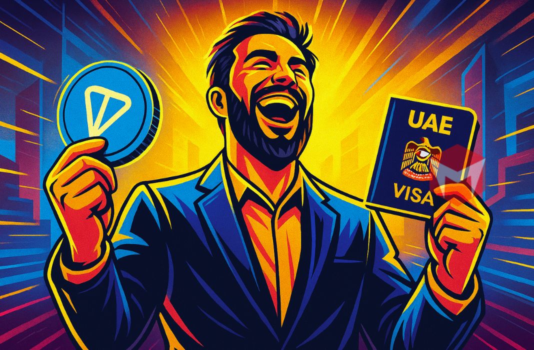 Golden Visa UAE staking toncoin (TON)