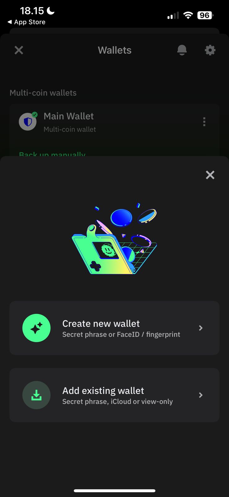 Pembuatan Multi-Wallet