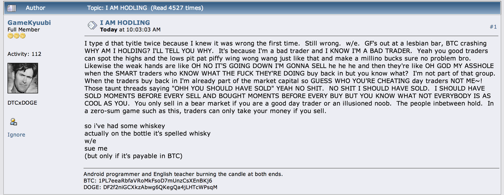 Sejarah HODL
