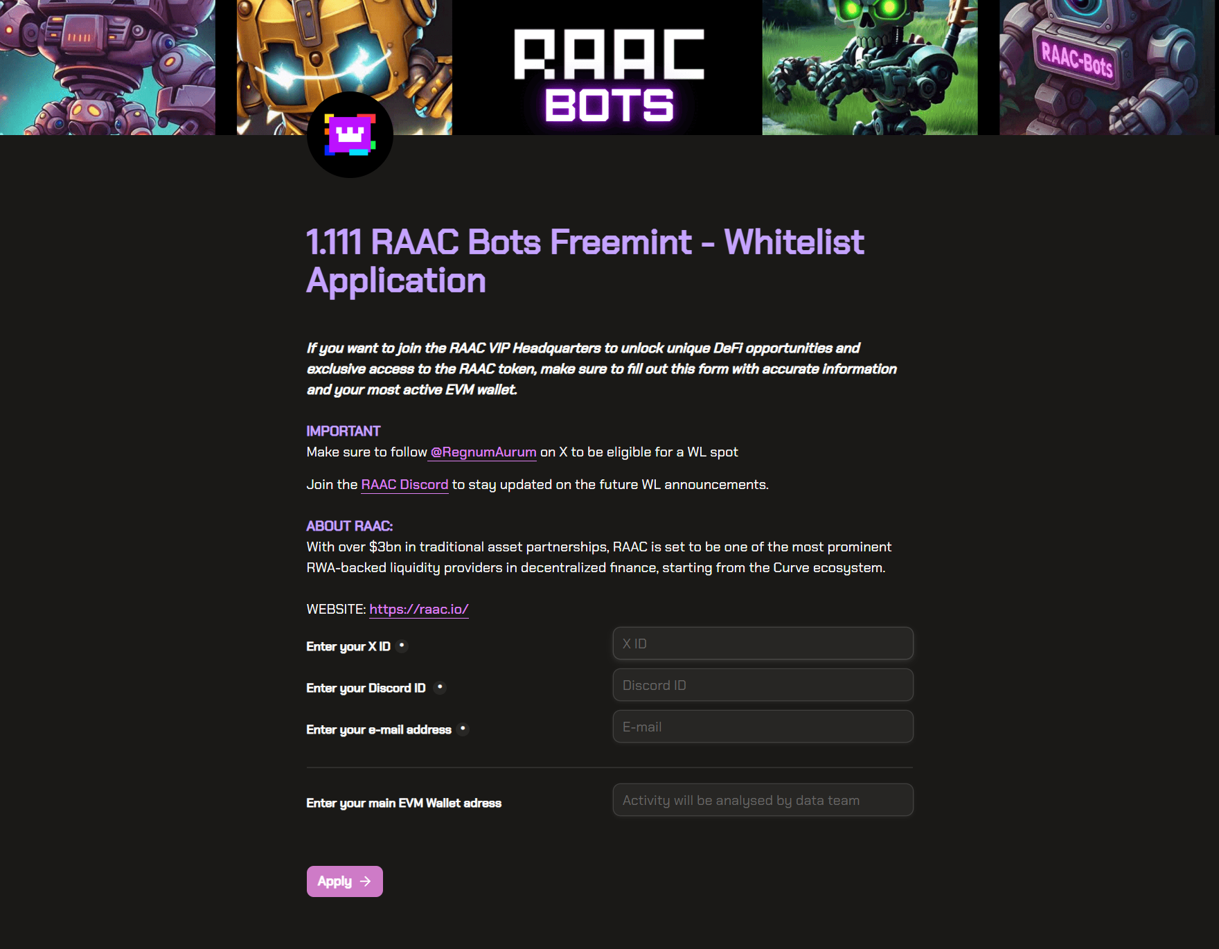 Whitelist NFT