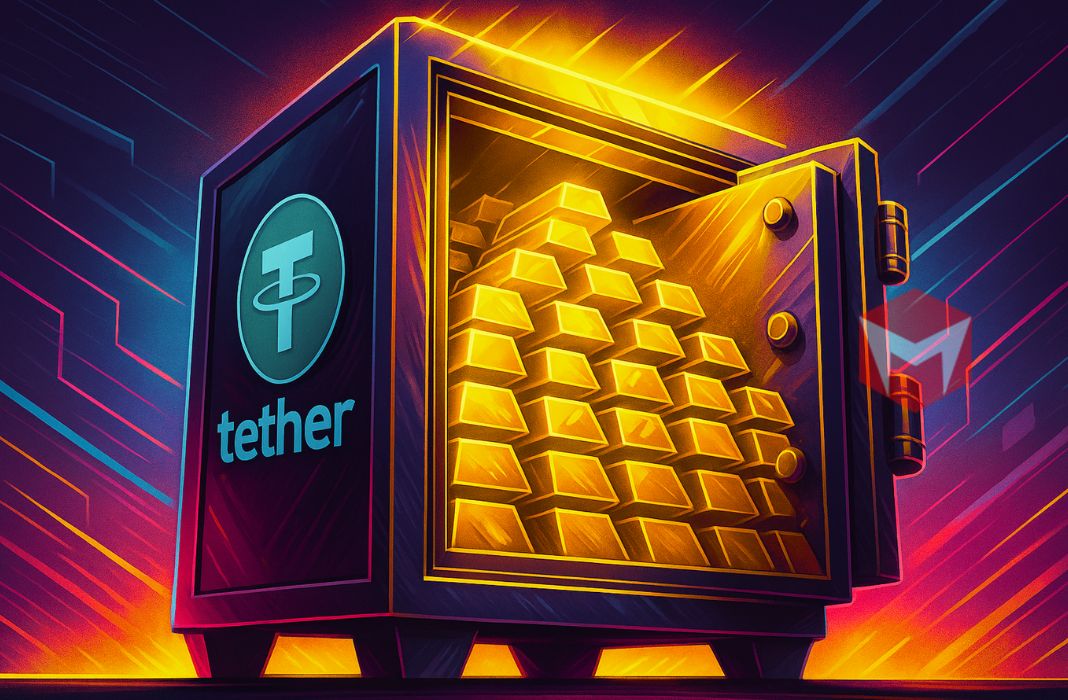cadangan emas tether hampir tembus 80 ton