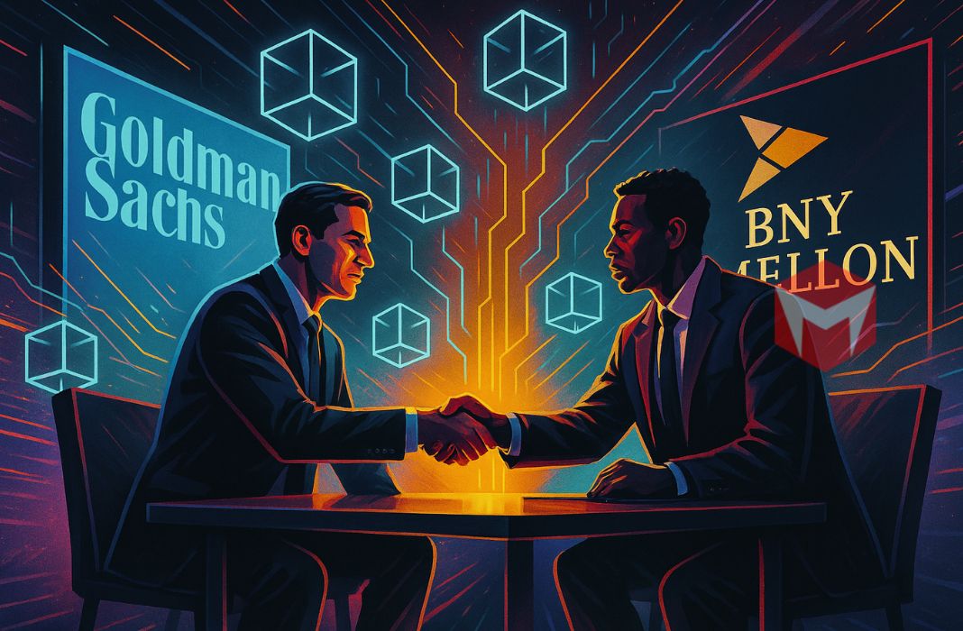 goldman sachs dan bny mellon tokenisasi pasar uang