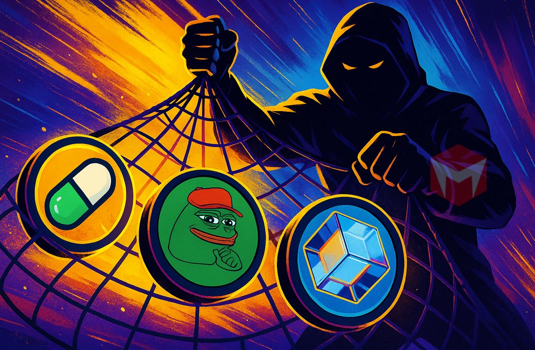 ilustrasi analisis harga meme coin pepe PUMP dan blockdag
