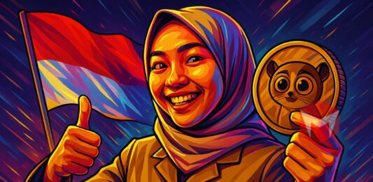 pns tante tita luncurkan meme coin puqi dapat gaji umr sehari
