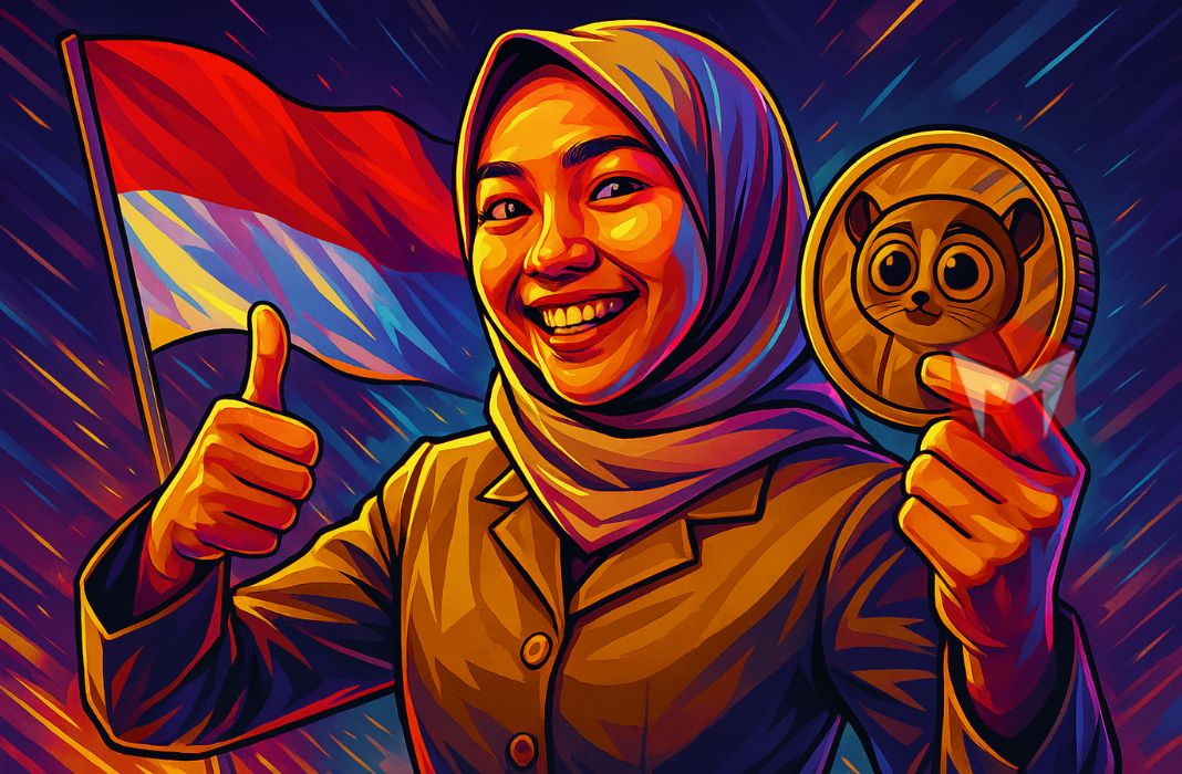 pns tante tita luncurkan meme coin puqi dapat gaji umr sehari