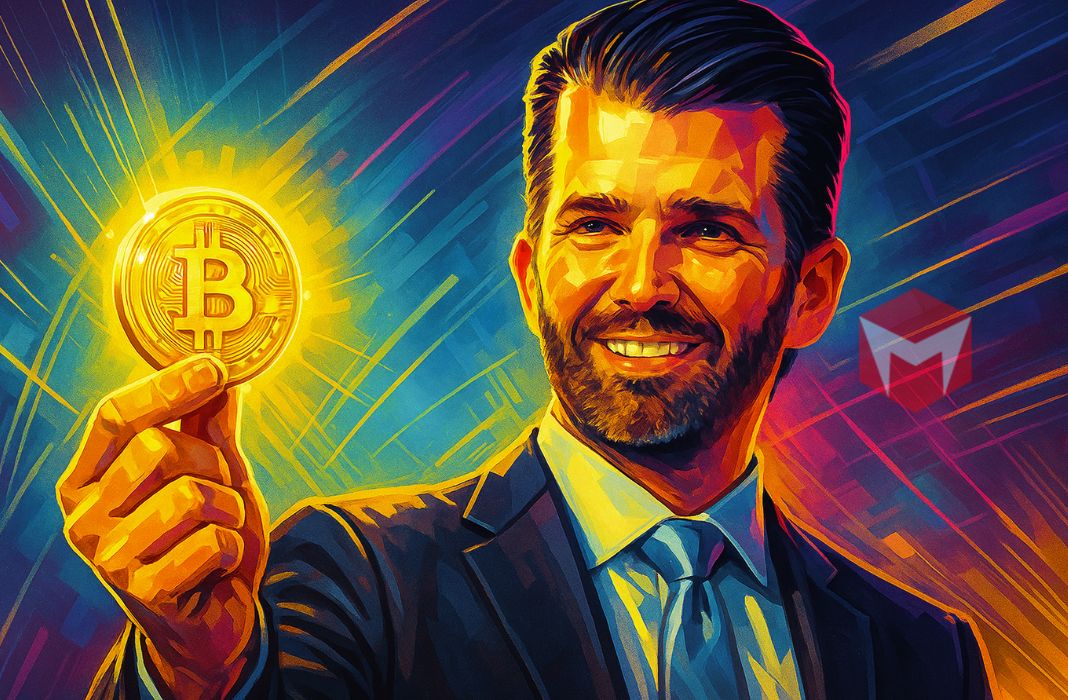 putra trump investasi crypto