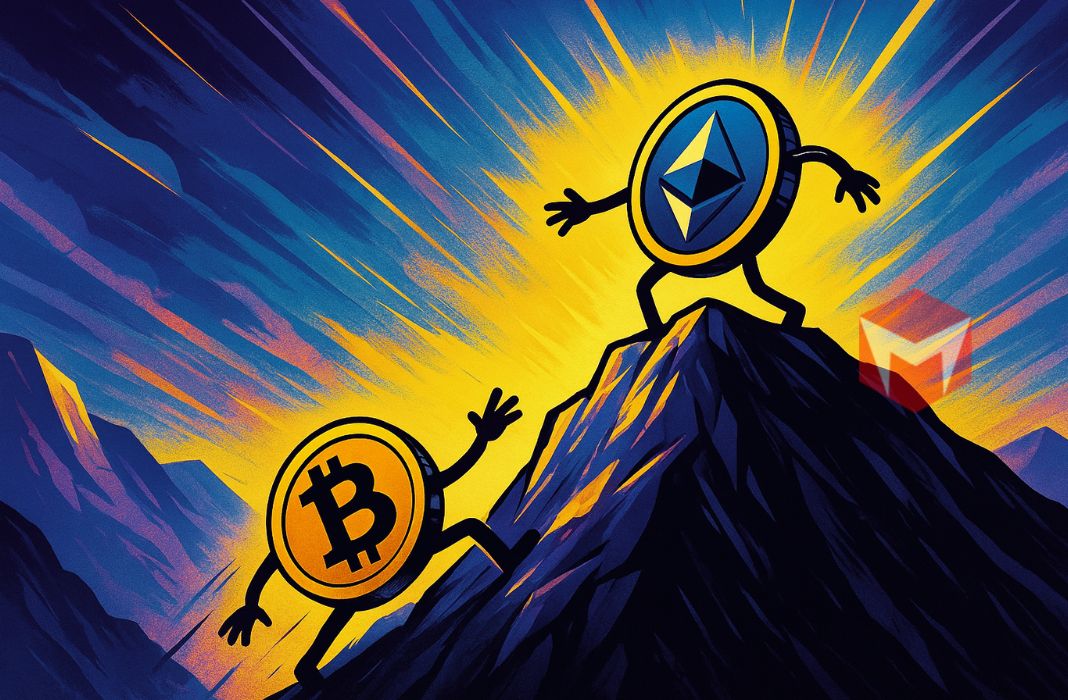 harga bitcoin turun, ethereum malah naik