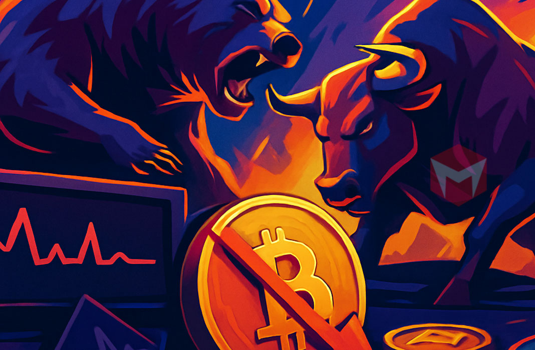 ilusrasi koreksi btc dan altcoin