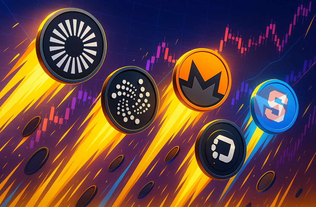 ilustrasi altcoin yang mengalami kenaikan brutal