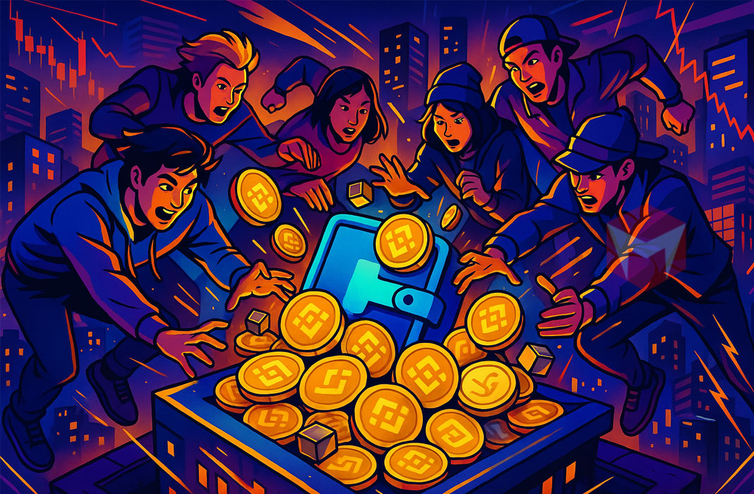 ilustrasi harga altcoin BNB