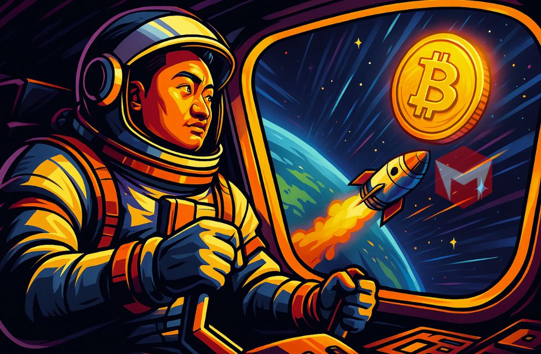 justin sun luar angkasa