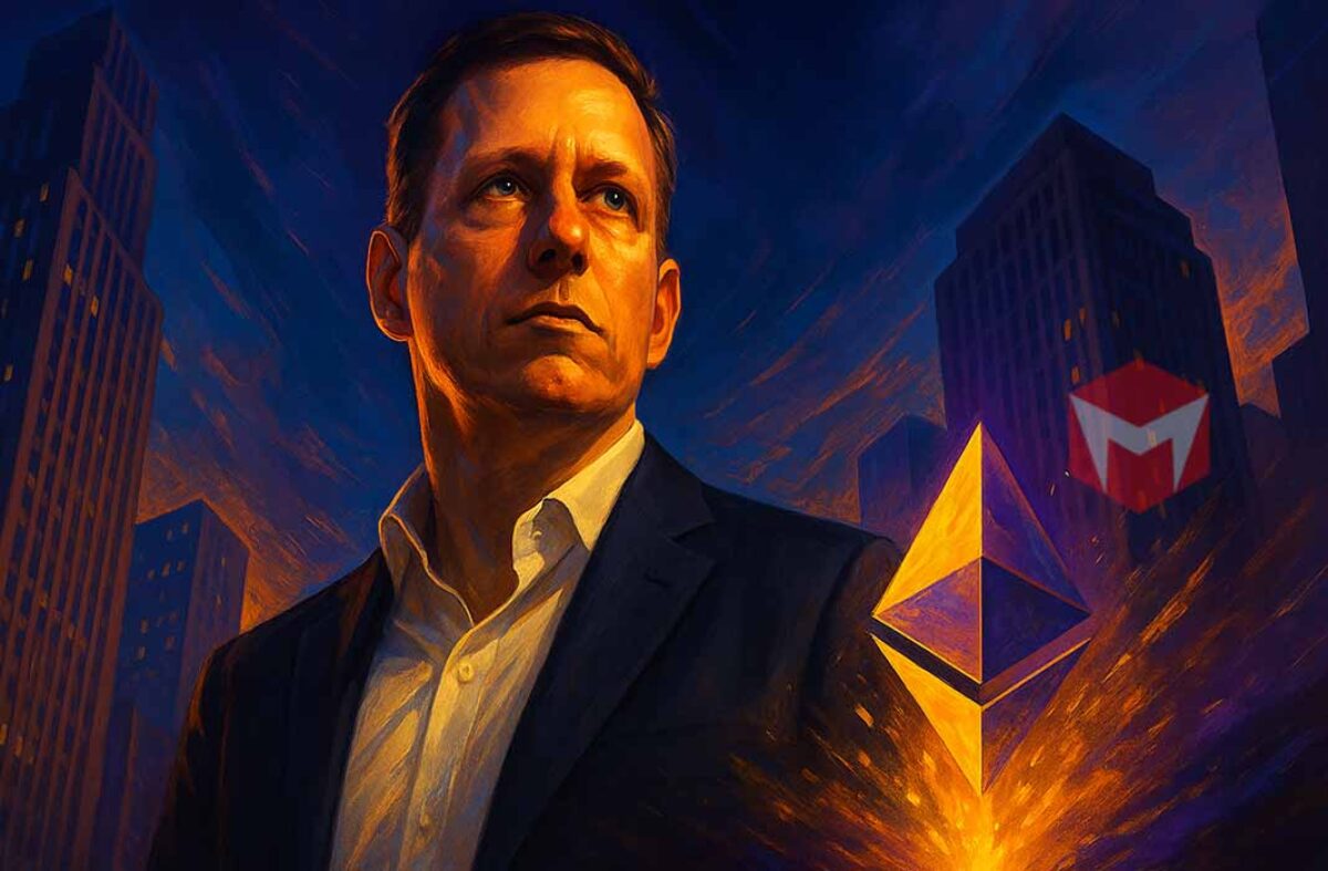 Peter Thiel Pegang 7,5 Persen Saham ETHZilla, Fokus Koleksi ETH –  Blockchain Media Indonesia