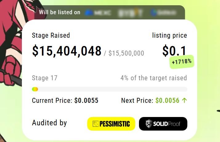 Penjualan Token XYZVerse
