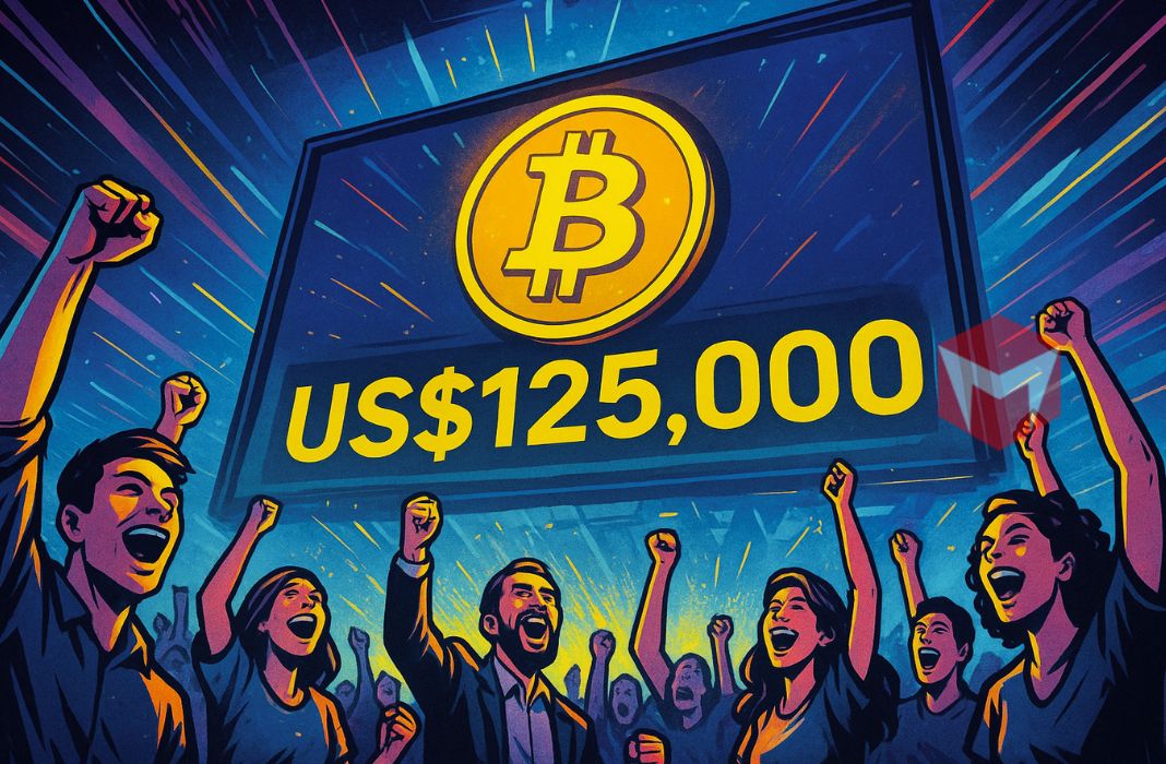 Bitcoin BTC Tembus ATH baru US$125.000 Bitcoin BTC Tembus ATH baru US$125.000