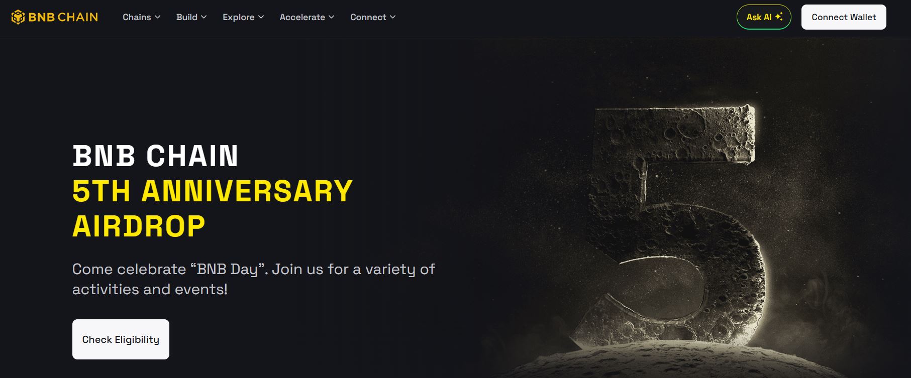 Tampilan Situs Phishing yang Menyerupai Halaman BNB Chain