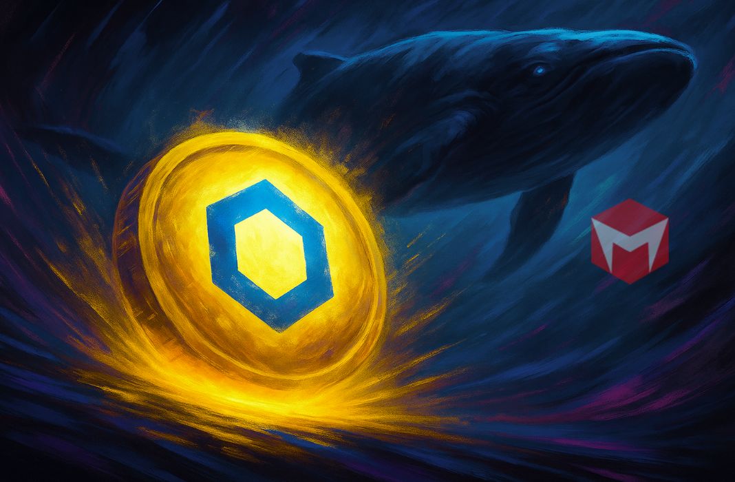 akumulasi chainlink (link) oleh whale