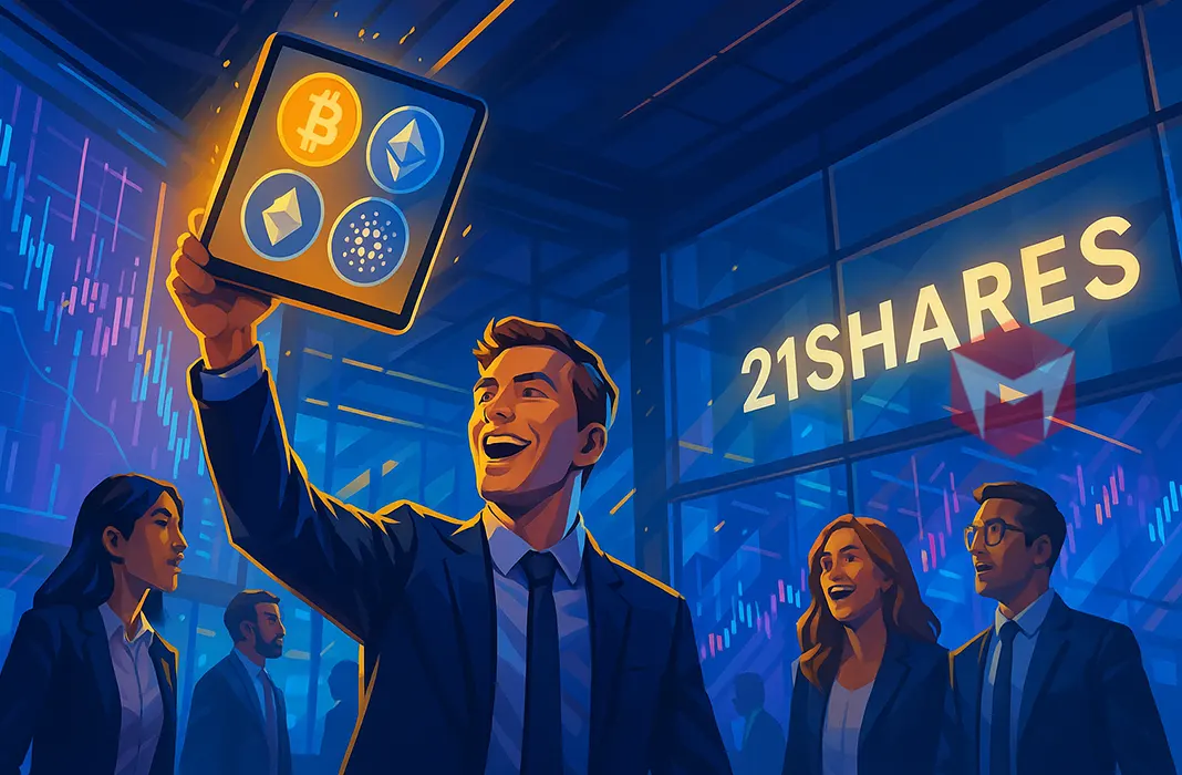 21Shares Kejutkan Pasar dengan Enam ETP Kripto Baru yang Gahar ETP kripto