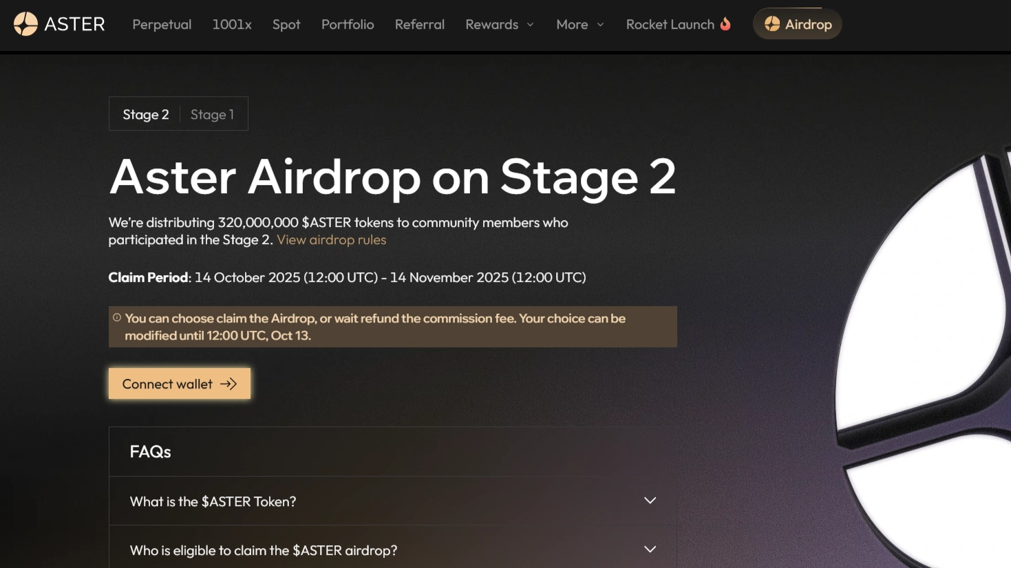 Airdrop Aster