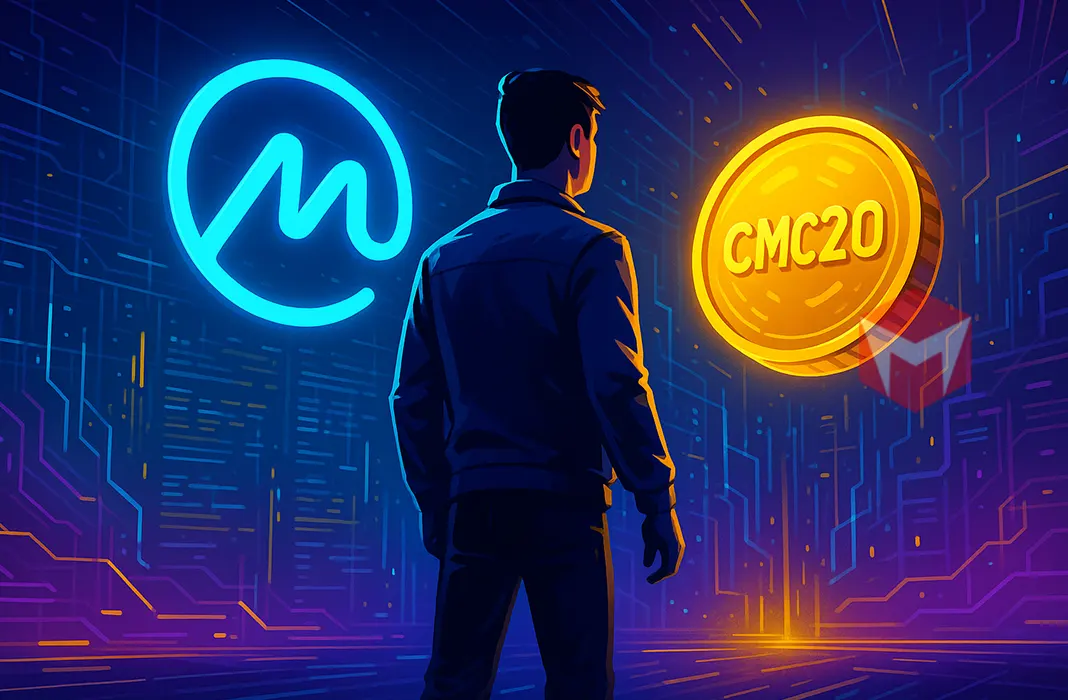CoinMarketCap Luncurkan CMC20, Indeks Kripto yang Bisa Diperdagangkan CoinMarketCap CMC20
