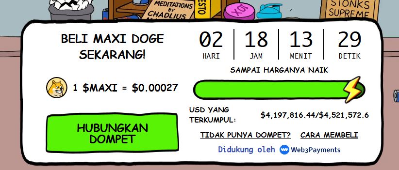 Presale Maxi Doge (MAXI)