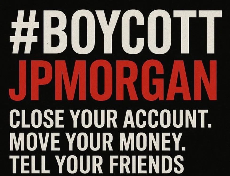 Seruan Boikot JPMorgan di Media Sosial