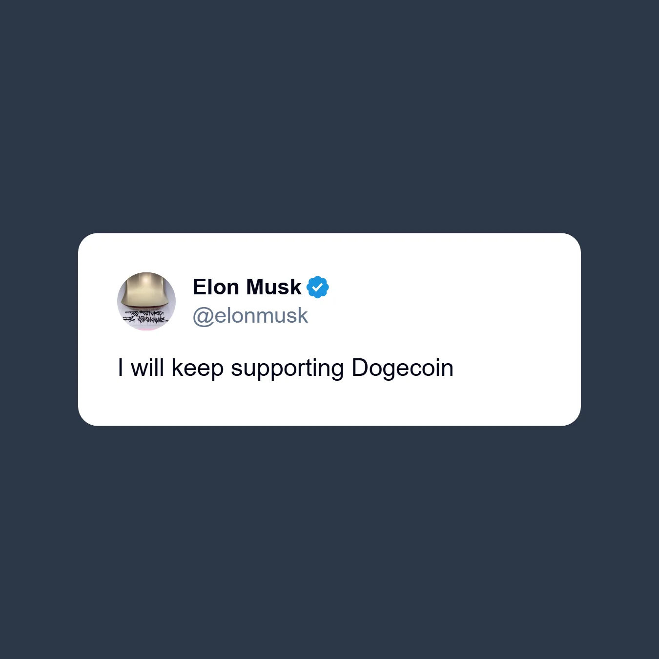 Tweet Elon Musk Crypto Bubble